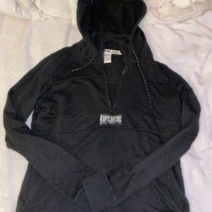 VS Pink Half Zip Hoodie